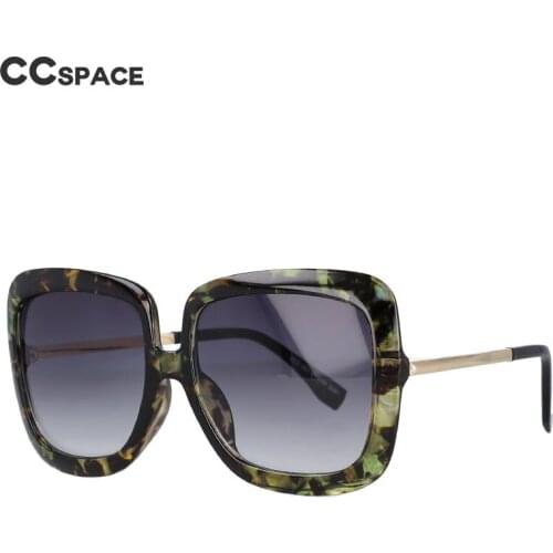 51084 Oversized Square Sunglasses Goggles for Men Women Fashion Brand Designer Sunshade Uv400 Retro Glasses