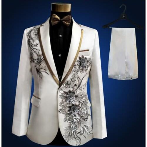 Star style formal dress latest coat pant designs suit men costume homme terno masculino trouser marriage wedding suits for mens