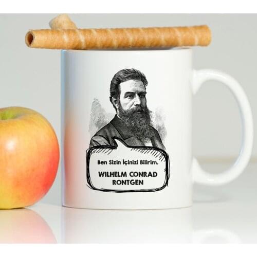 Personalized Wilhelm Conrad X-Ray White Mug Cup