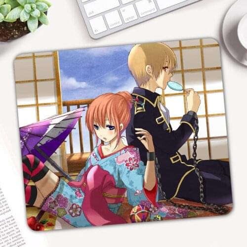 Anime Gintama Rubber Pc Computer Gaming Mousepad Game Mouse Pad Keyboards Mice Mat Mouse Pad Carpet Office Decoration Desk Mat
