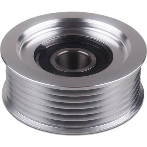 Vehicle Grooved Tensioner Pulley Standard Bearings Compatible for LS Trucks