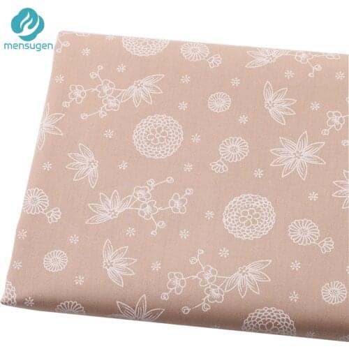 Fabric By Meter Floral Cotton Fabrics for Dresses Baby Nest Bed Sheet Blankets Clothes DIY Material Sewing Cloth