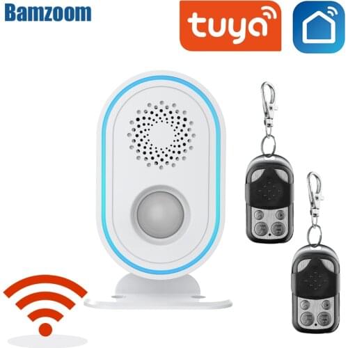 IOS Android APP Wireless Home Security Tuya WIFI Smart life Alarm System Intercom Remote Control Autodial Siren Sensor Kit