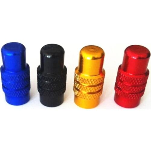 2pcs bicycle Presta Wheel Tire Covered Protector Road MTB Sclaverand French valve cap CNC aluminum bike Tyre Dustproof DC0502