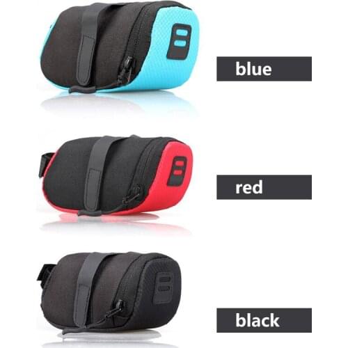 Bicycle Bags Mountain Bike Seat Pouch Outdoor Cycling fold Tail Rear Saddle Storage Bag Bike Equipment