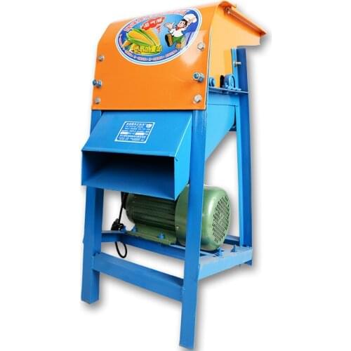 Vertical corn thresher / household electric small automatic 220v thick corn stripper