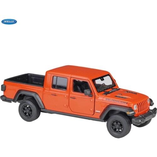 Welly 1:27 2020 Jeep Gladiator car alloy car model simulation car decoration collection gift toy Die casting model boy toy
