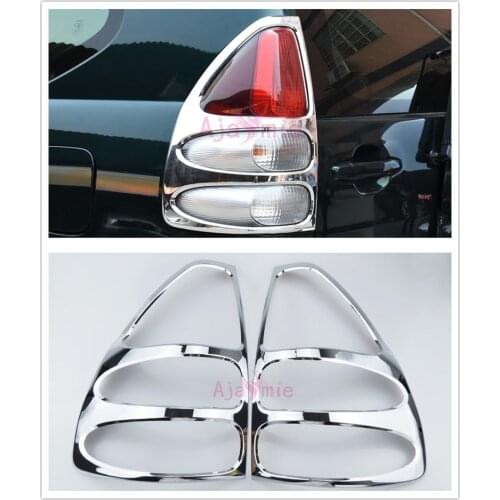 Taillight Cover Rear Light Frame Trim 2003-2009 Car Styling For Toyota Land Cruiser 120 Prado FJ120 Accessories