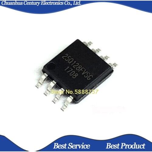 1 Pcs W25Q128FVSIG 25Q128FVSG SOP8 New and Original In Stock