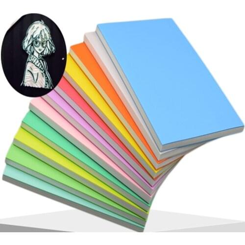 15 * 10 * 0.8cm Square Color Rubber Brick Handmade DIY Scrapbook Carving Rubber Stamp Sandwich Rubber Brick Children Stamp Art