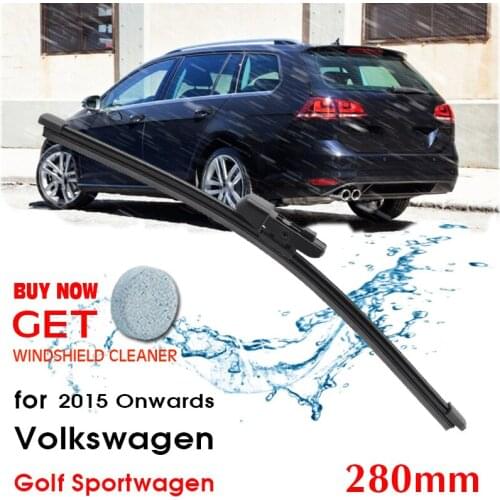 Car Wiper Blade Rear Back Window Windscreen Windshield Wipers Auto Accessories For Volkswagen Golf Sportsvan 280mm 2016 Onwards