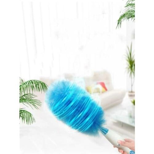 360-degree household electrostatic feather duster vacuuming and sweeping ash lazy gap cleaning electric dusting duster cleaning