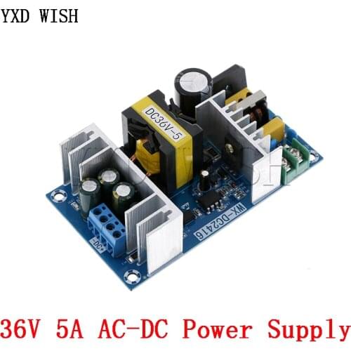 36V 5A Power Supply Module AC-DC Switching Power Supply Module Board AC 100V-240V to DC 36V Switched-mode Power Supply