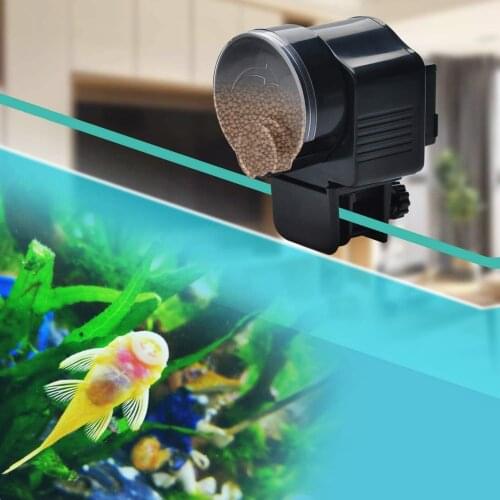 Electric Intelligence Automatic Fish Feeder with Timing for Aquarium Fish Tank Home WXV Sale