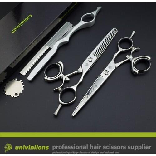 6" fly scissors swivel thumb shears barber professional hair dressing scissors japan scissors rotating thumb shears rotary shear