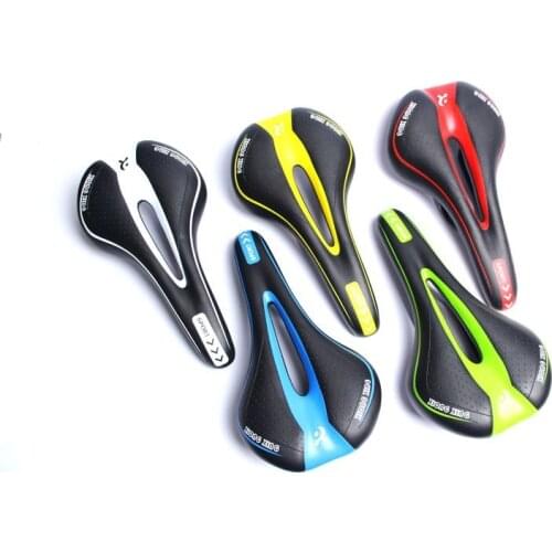 UpgradedTaiwan hunting road cushion mountain bike cushion hollow bicycle saddle folding car accessories bike seat cycling saddle