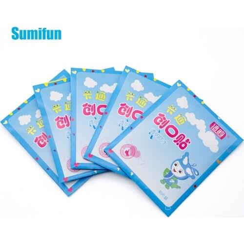 50Pcs Band-Aid Stickers Waterproof Bandages First Aid Hemostasis Cute Cartoon Medical Plaster Wound Patch Emergency Kit C1204