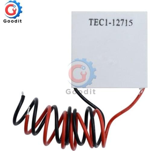 TEC1-12715 Heatsink Thermoelectric Cooler Cooling Peltier Plate Diy Kit 40*40 Electronic PCB Board TEC112715 40X40 40 x 40