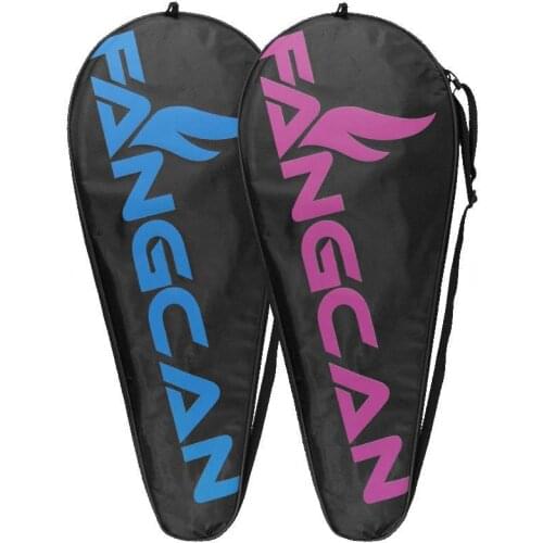 Training Single Shoulder Pack Tennis Racket Bag Adult Children Badminton Squash Storage Pouch Simple Durable Professional Sports