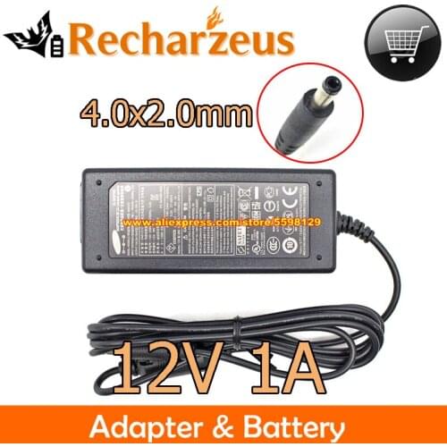 Charger For Samsung SE-WL64L SPF-71ES LP08WSLSB 1000P 10-INCH DIGITAL FRAME Power Supply 12V 1A SAD1212 BN44-00133C 4x2mm Tip