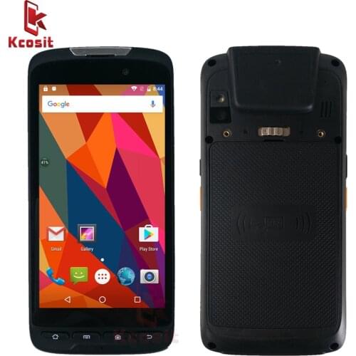 2018 Kcosit K52 1D 2D Android Barcode Scanner 4G Lte Handheld PDA Terminal Reader Data Collector Rugged Waterproof NFC USB GPS