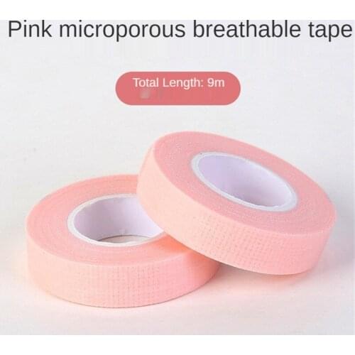 3pcs/Rolls False Eyelashes Extension Tape Professional Anti-allergy Breathable Micropore Fabric Eye Lashes Grafting Tools