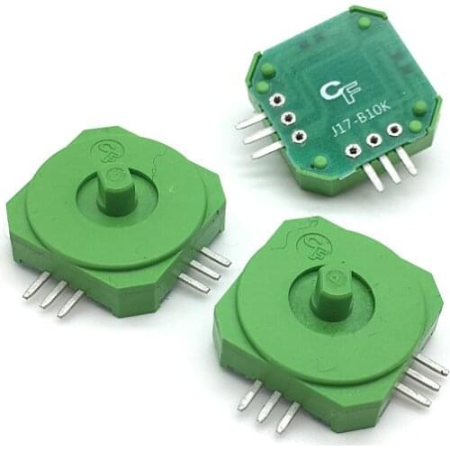 5pcs/lot J17-B10K Joystick Switch Joystick Potentiometer Handheld Game Console PSP Joystick Rocker Without Push Button Switch