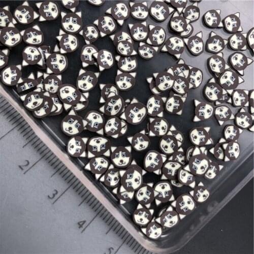 60g Dog Polymerclay,Soft Clay Sprinkle For Kids Diy/Craft Diy Making/Nail Art/Scrapbook Decoration/Craft Filler