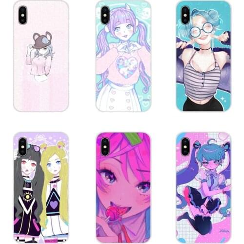 Accessories Phone Cases Covers For Huawei Y5 Y6 Y7 Y9 Prime Pro GR3 GR5 2017 2018 2019 Y3II Y5II Y6II Sweet Anime Girl Comic