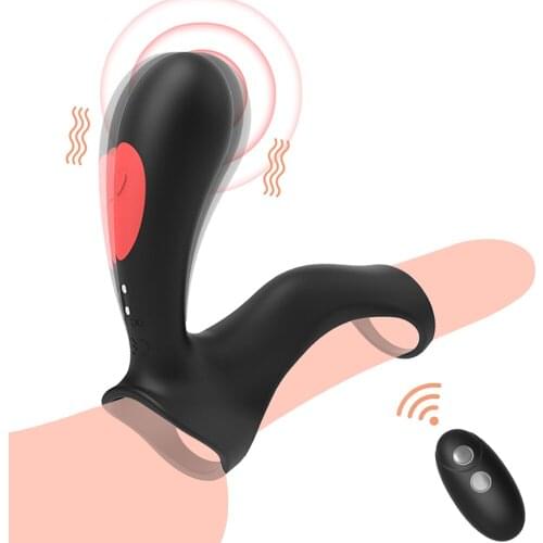 Wireless Remote Control Vibrator Male Vibrating Penis Ring Clitoris G spot Stimulator Cock Ring Vibrator Sex Toys for Men Women