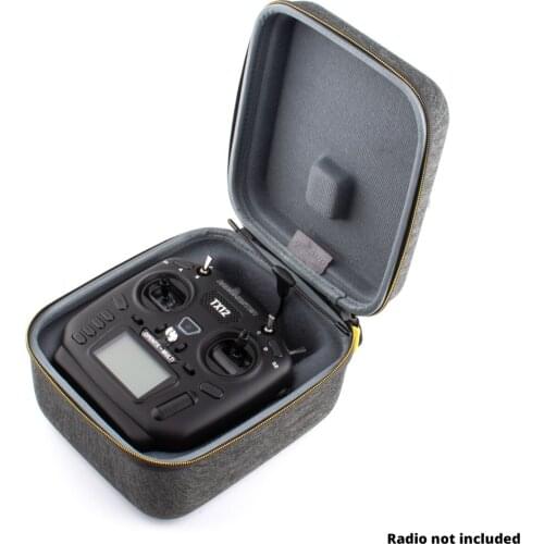 215X185X120mm RadioMaster TX12 Radio Transmitter EVA Hard Zipper Handbag Carry Case for FPV Racing Freestyle Outdoor Flying