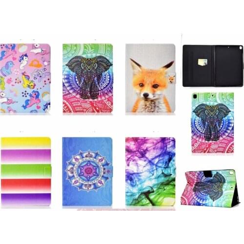 Leather PU Cute Case For Apple iPad 10.2 Case 2019 Tablet Cover For iPad 10.2" 7th Generation 2019 A2200 A2198 A2232 Case Fundas