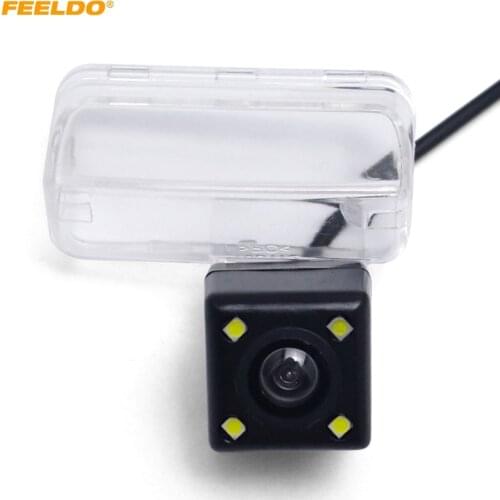 FEELDO Special Car Rear View Camera With LED Light For Citroen C3 Picasso C4 Picasso Reversing Backup Camera#3055