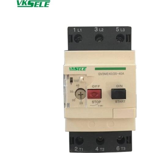 GV3-ME Series GV3-ME20 GV3-ME40 GV3-ME63 GV3-ME80 motor protection circuit breaker MPCB MCCB