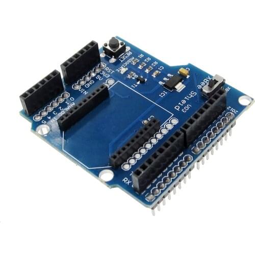 Bluetooth XBee Shield V03 Module Wireless Control For XBee ZigBee Board Serial Adapter Module FT232RL IC 3.3V 5V IO