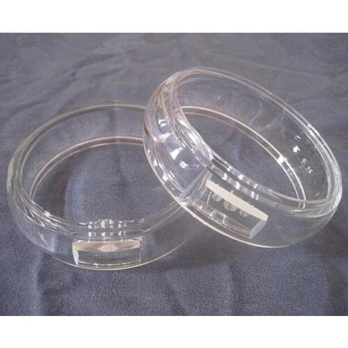 #MSHC-99.5 New LED Lens, Window lamp lens, Size: 99.5X28.4mm, Suitable for: CREE-XPE, OSRAM 3535, Degree: 360, Clean surface, PC