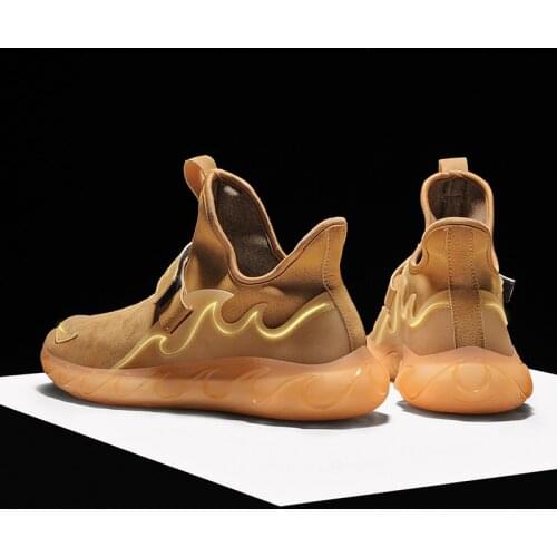 Spring New Men Sneakers Breathable Casual Shoes Fashion Hasp Design Scarp Uomo Outdoor Antiskid Damping Sports Shoes Zapatillas