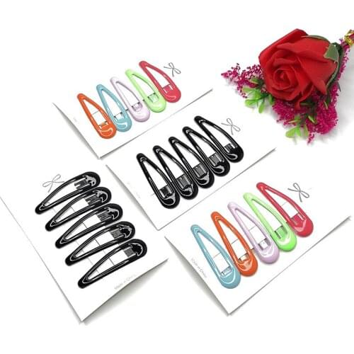 Lovely Girl Hair Accessories Hairpin Children Side Clip Broken Hairpin Set