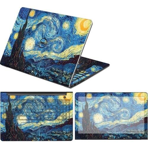 Laptop Stickers for DELL XPS 13-9300 13.4" Laptop Boby Cover Decal for Dell XPS 13-9370/9343 XPS 15-9575/7590 Vinyl Protector