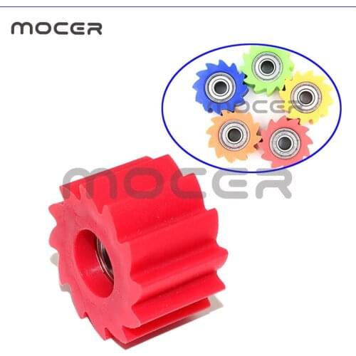 8MM 10 MM Guide Sprockets Bearing Roller Pulley Wheel Tensioner 5 Colors For Pit Dirt Bike Motocross ATV CRF CR XRCNC-111