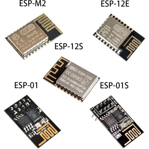 Upgraded version ESP-01 ESP-01S ESP-M2 ESP-12S ESP-12E ESP-12F ESP8266 serial WIFI wireless module wireless transceiver