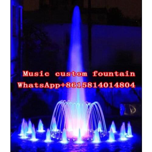 Music fountain equipment,fountain nozzle,stainless steel sound control program control,garden landscape fountain combination set