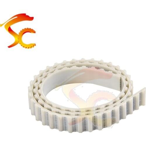 1meters Trapezoid XL timing belt XL-10mm belt width 10mm Pitch 5.08mm XL open Synchronous belt PU with steel core polyurethane