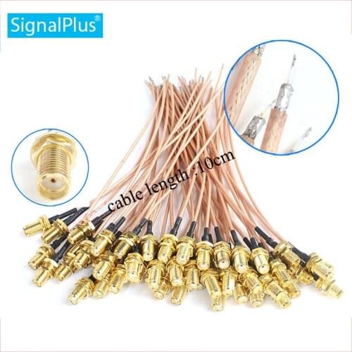 RG178 sma-female 50ohm Coax Pigtail RG178 RF Coaxial antenna Cable 16ft Plug Jack Adapter Wire Connector best price 50pcs/lot