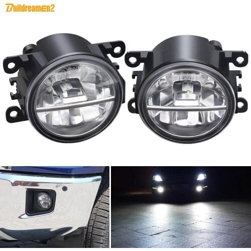 LED Fog Light For Land Rover Range Rover Freelander Discovery 30W 3000LM Car Front Bumper Fog Lamp Daytime Running Light 12V