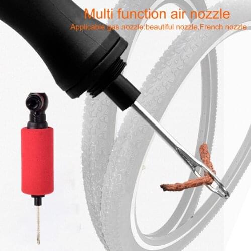 Universal High Toughness Mini Bike CO2 Pump Tire Repair Tool Set for Outdoor Bicycle Wheel Repair Install Remove Tool