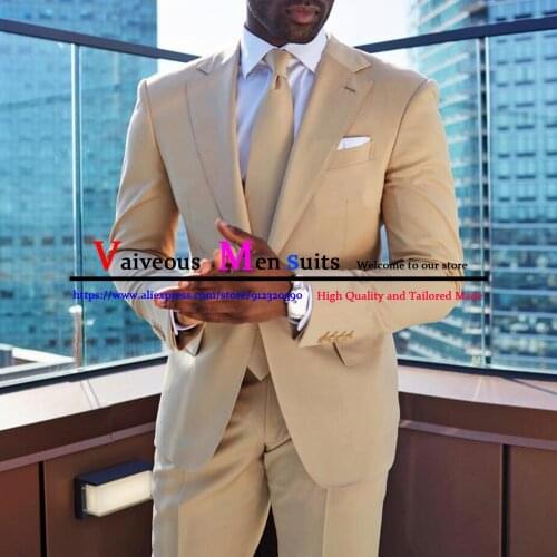 VAIVEOUS Men's Classic Suits