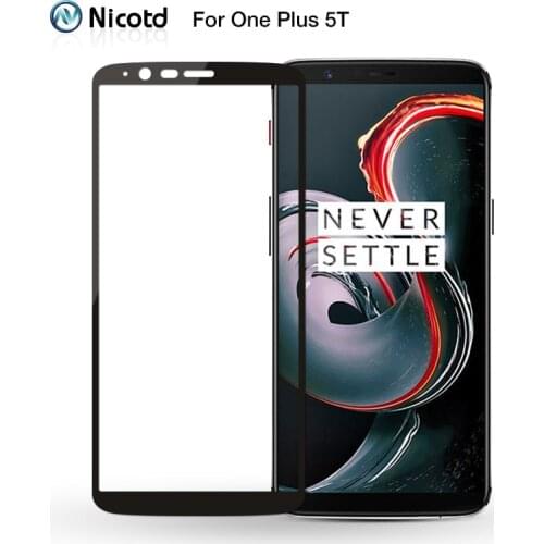 Nicotd 1+7 Full Cover Screen Protector For Oneplus 6 6T 1+6T Tempered Glass Protective Film For Oneplus 5T 7 3 3T 5 5T 1+7 5 6