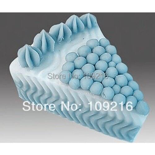 1pcs CAKE (ZX823) Silicone Handmade Soap Mold Crafts DIY Mold