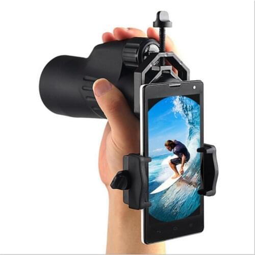 Cellphone Adapter Mount Spotting Scope Mobile Phone Holder Cell Phone Adapter Telescope Video Camera
